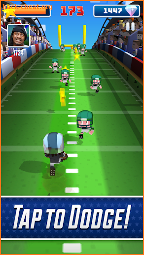 Marshawn Lynch Blocky Football screenshot