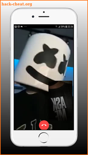 Marshmallow Call - Fake video call with Marshmello screenshot