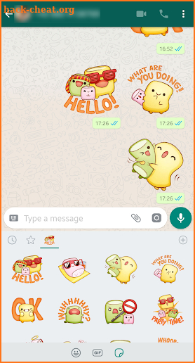Marshmallow Sticker for WhatsApp screenshot