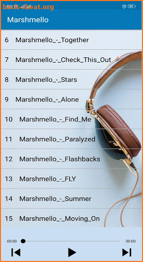 Marshmello  (all song) screenshot