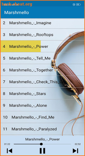 Marshmello  (all song) screenshot