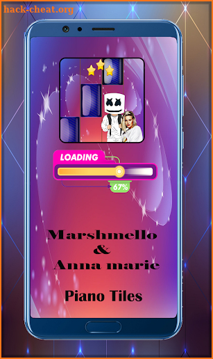 Marshmello & Anna Marie - Friend Piano Game screenshot
