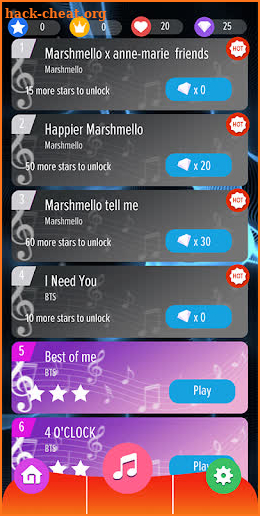 Marshmello DJ Piano Tiles screenshot
