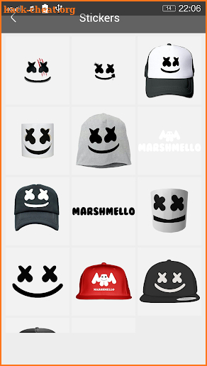 Marshmello Face Photo Editor screenshot