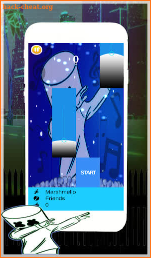 Marshmello Magic Piano screenshot