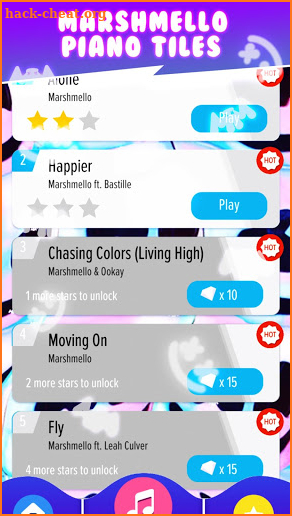 Marshmello Music Dance : Piano Tiles screenshot
