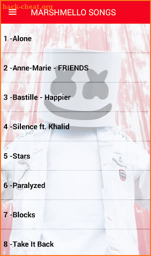 Marshmello Music Offline 50 Songs screenshot