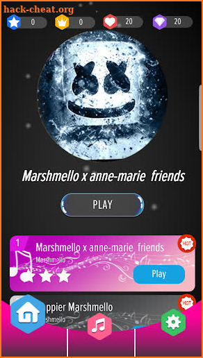 Marshmello vs Alan walker - Piano Tiles DJ screenshot