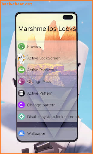 Marshmellos Lockscreen Wallpaper HD screenshot
