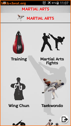 Martial Arts - Training and workouts screenshot