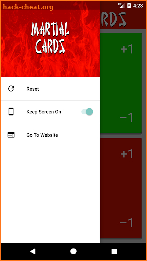 Martial Cards screenshot