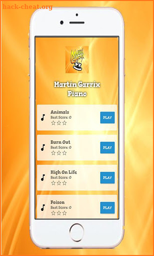 Martin Garrix Piano Tiles Game screenshot