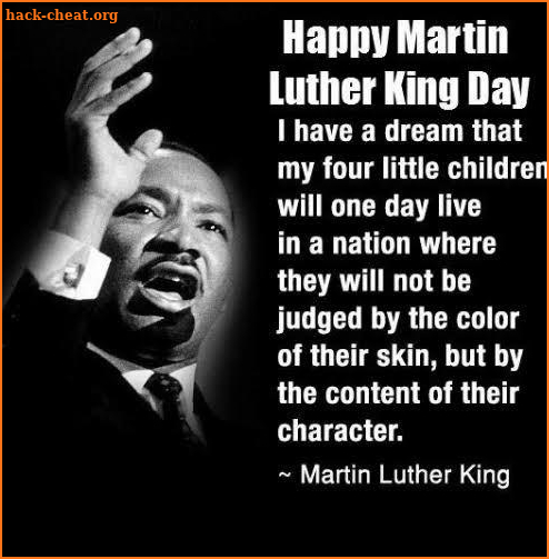 Martin luther king day quotes screenshot