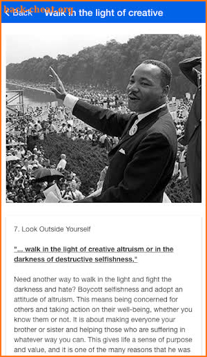 Martin Luther King Jr Top Quotes screenshot