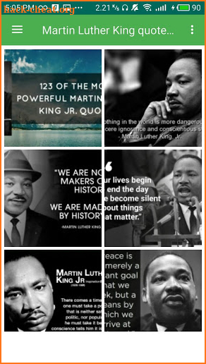 Martin Luther King quotes and sayings screenshot