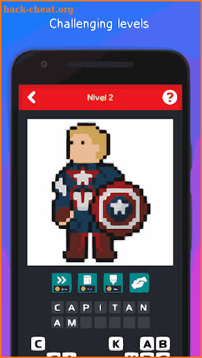 Marvel Quiz Pixel screenshot