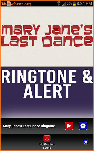 Mary Janes Last Dance Ringtone screenshot