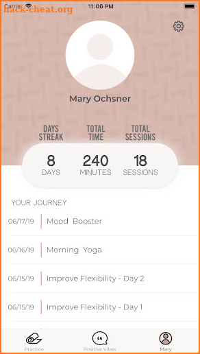 Mary Ochsner Yoga screenshot
