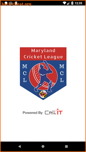 Maryland Cricket League screenshot