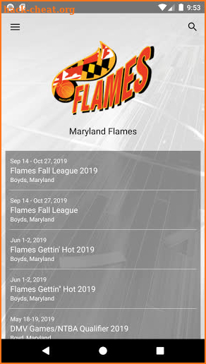 Maryland Flames screenshot