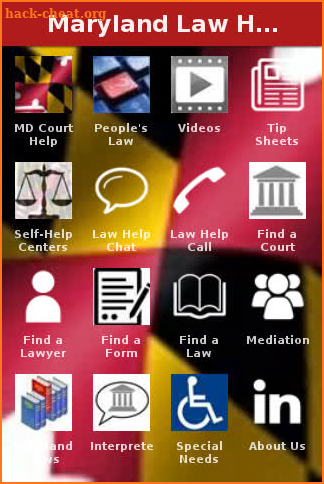 Maryland Law Help screenshot