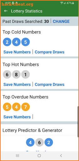 Maryland Lottery Ticket Scanner screenshot