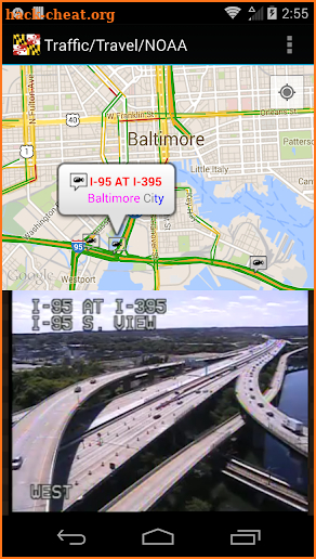 Maryland Traffic Cameras Pro screenshot
