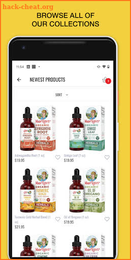 MaryRuth Organics screenshot