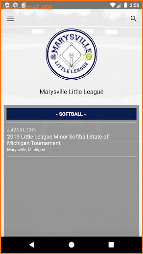 Marysville Little League screenshot