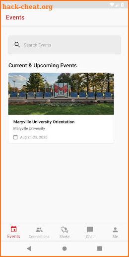 MaryvilleU Orientation screenshot