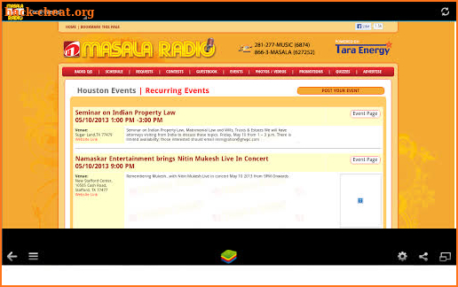 Masala Radio Houston screenshot