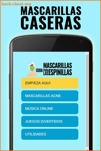 MASCARILLAS para las Espinillas - GUÍA screenshot