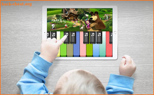 Masha and Bear : Piano Magic Tiles Game For Kids screenshot