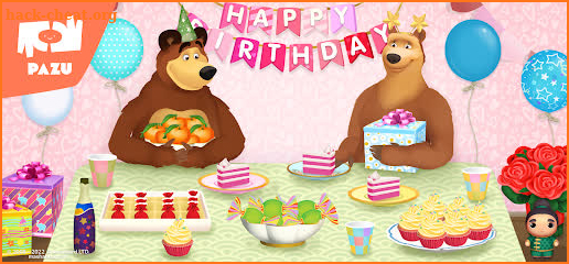 Masha and The Bear Birthday screenshot