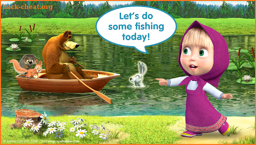 Masha and the Bear Child Games screenshot