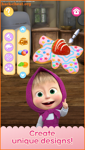 Masha and the Bear Child Games: Cooking Cookie screenshot