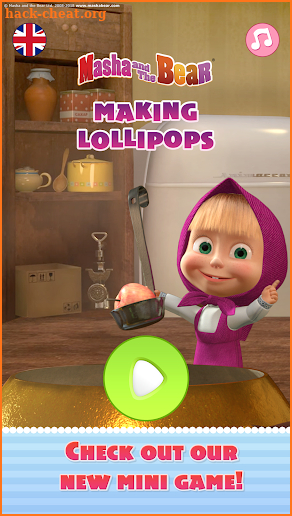 Masha and the Bear Child Games: Making Lollipops screenshot