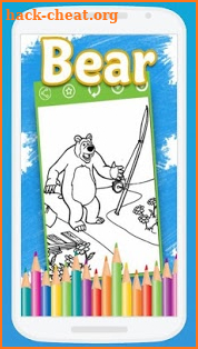 Masha And The Bear Coloring Book screenshot