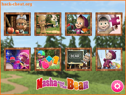 Masha and the Bear. Educational Games screenshot