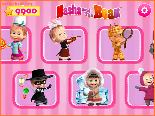Masha and the Bear. Games & Activities screenshot