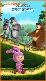 Masha and the Bear: Hill Climb and Car Games screenshot