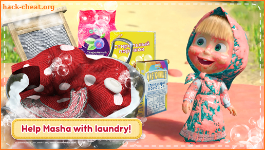 Masha and the Bear: House Cleaning Games for Girls screenshot
