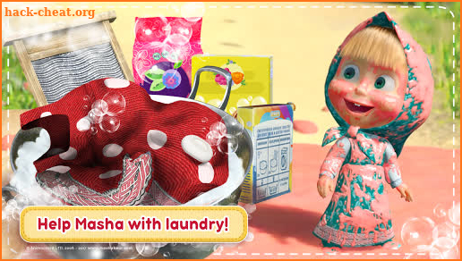 Masha and the Bear- House Cleaning Games for Girls screenshot