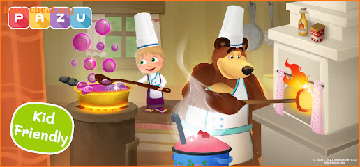 Masha and the Bear Kitchen screenshot
