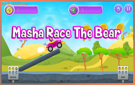 Masha Race The Bear: Mountain Hill Climb screenshot