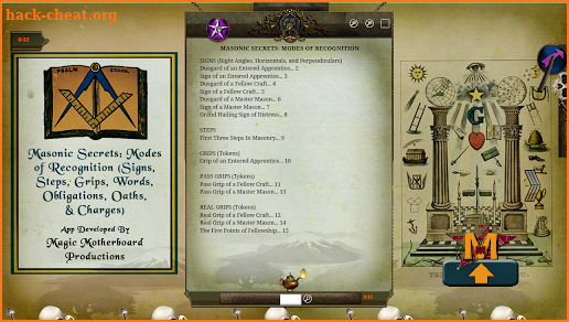 Masonic Secrets: Modes of Recognition screenshot