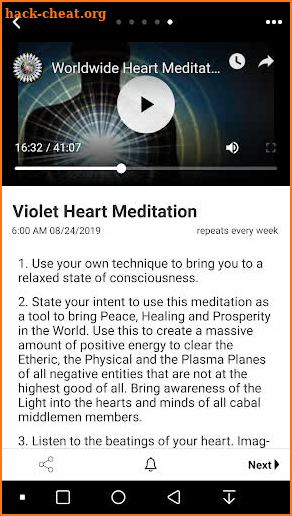 Mass Meditate screenshot