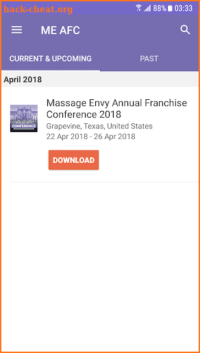 Massage Envy Annual Conference screenshot