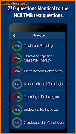Massage Therapy Practice Test Prep 2019 screenshot