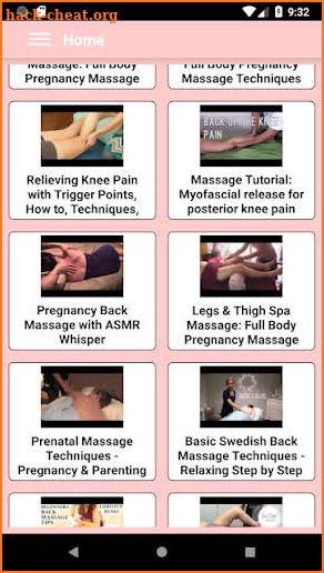 Massage Videos Hot Therapy screenshot